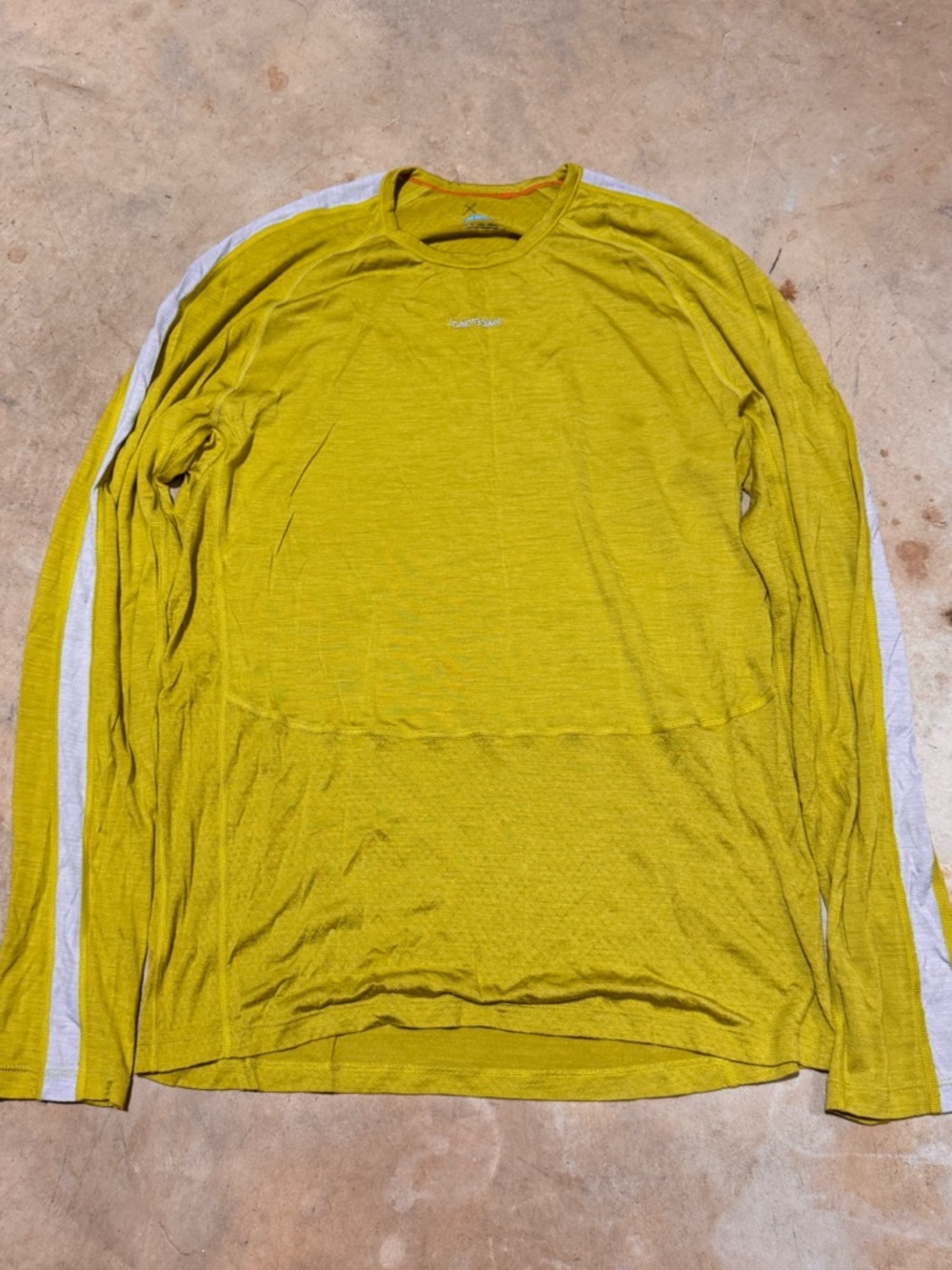 Icebreaker Men's 125 ZoneKnit Merino Thermal Long Sleeve Shirt XL Green Outdoor